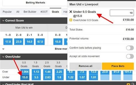 betting on over 0.5 goals strategy|A Simple Guide to the Over 0.5 Goals Betting Strategy.
